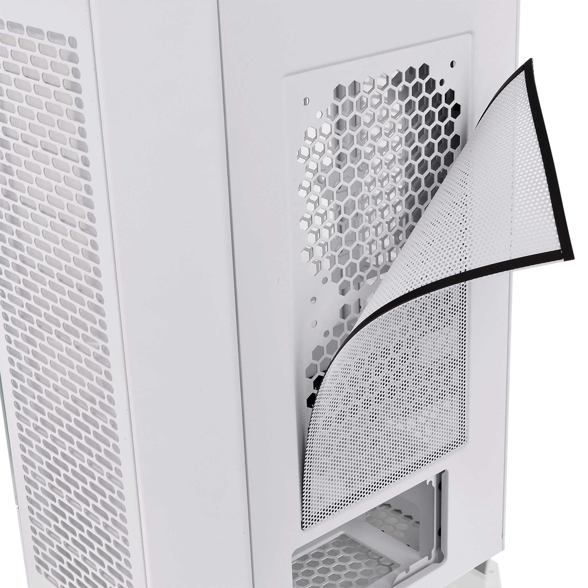 Kućište za računalo THERMALTAKE The Tower 300 Mini Tower (Bijelo, Micro ATX/Mini-ITX, 3x 3.5"/2.5" utora, USB 3.2 Gen 2 Type-C, ARGB)-28