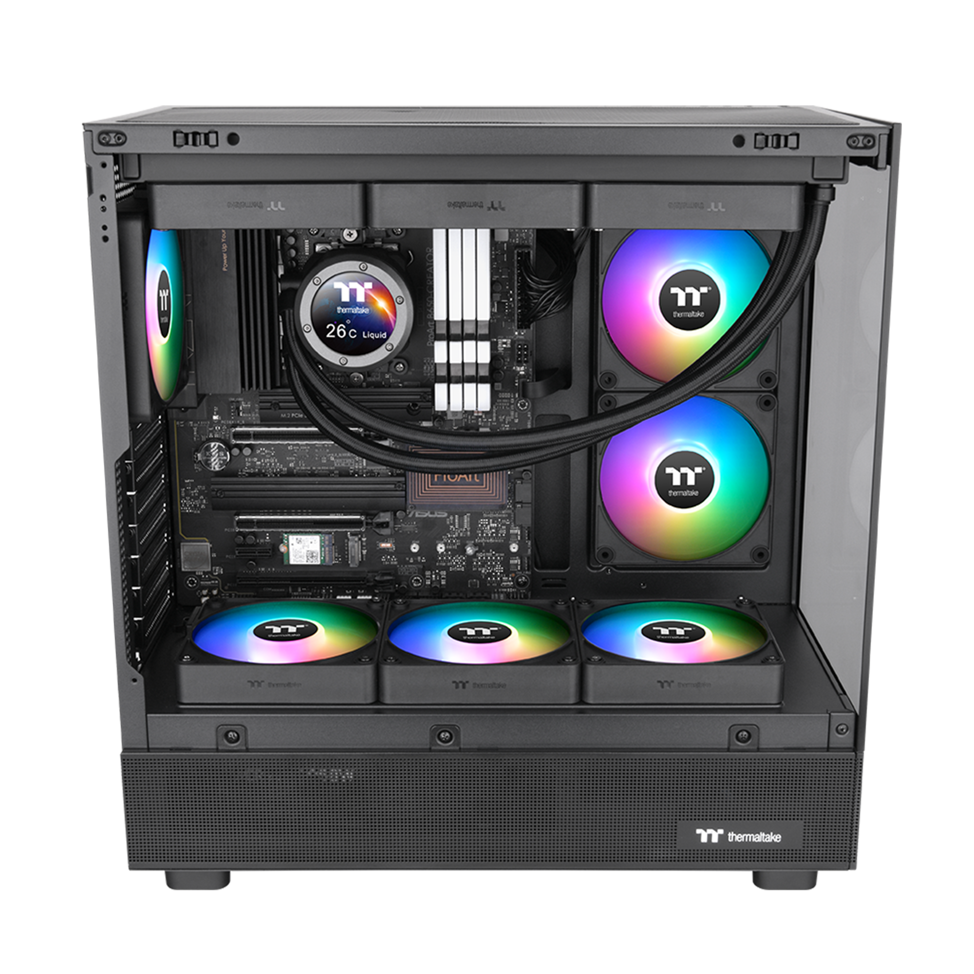 Ventilator THERMALTAKE za kućište THERMALTTAKE CT120 EX Reverse ARGB 3PACK crni-9