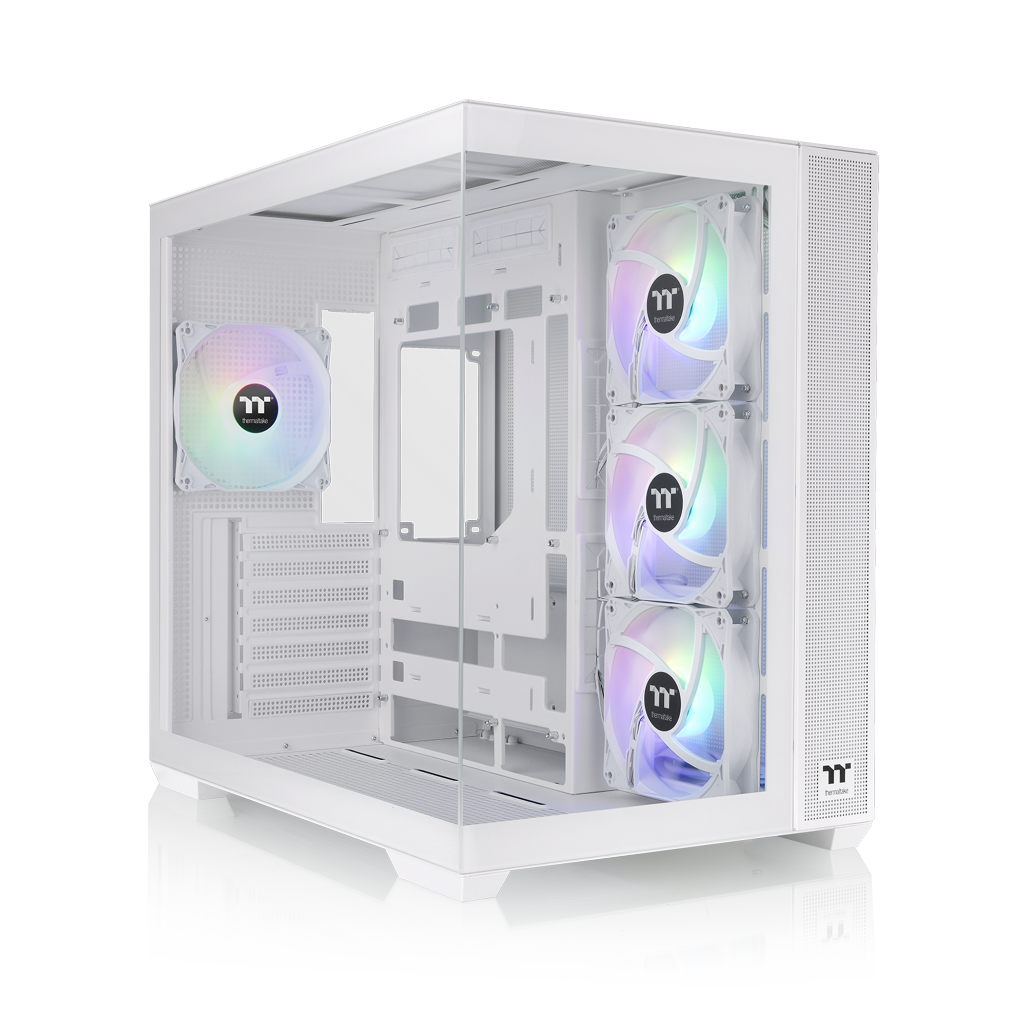 THERMALTAKE KUĆIŠTE VIEW 380 TG ARGB BIJELO-0