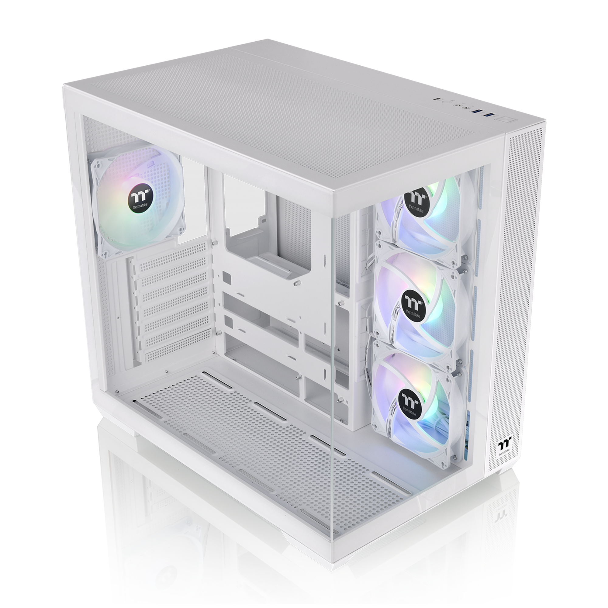THERMALTAKE KUĆIŠTE VIEW 380 TG ARGB BIJELO-1