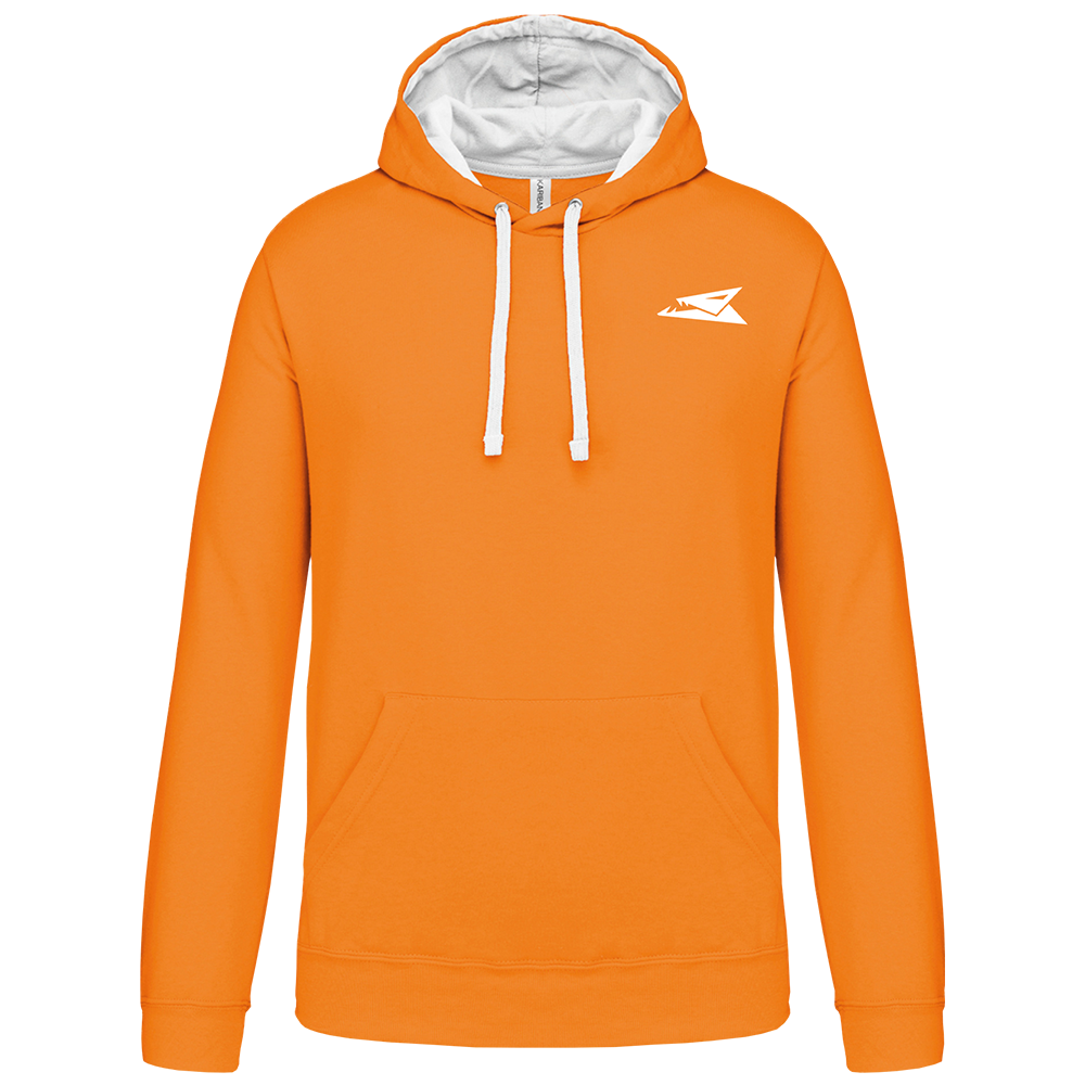 Dukserica BARACUDA PROMO HOODIE Orange/White XXL-2