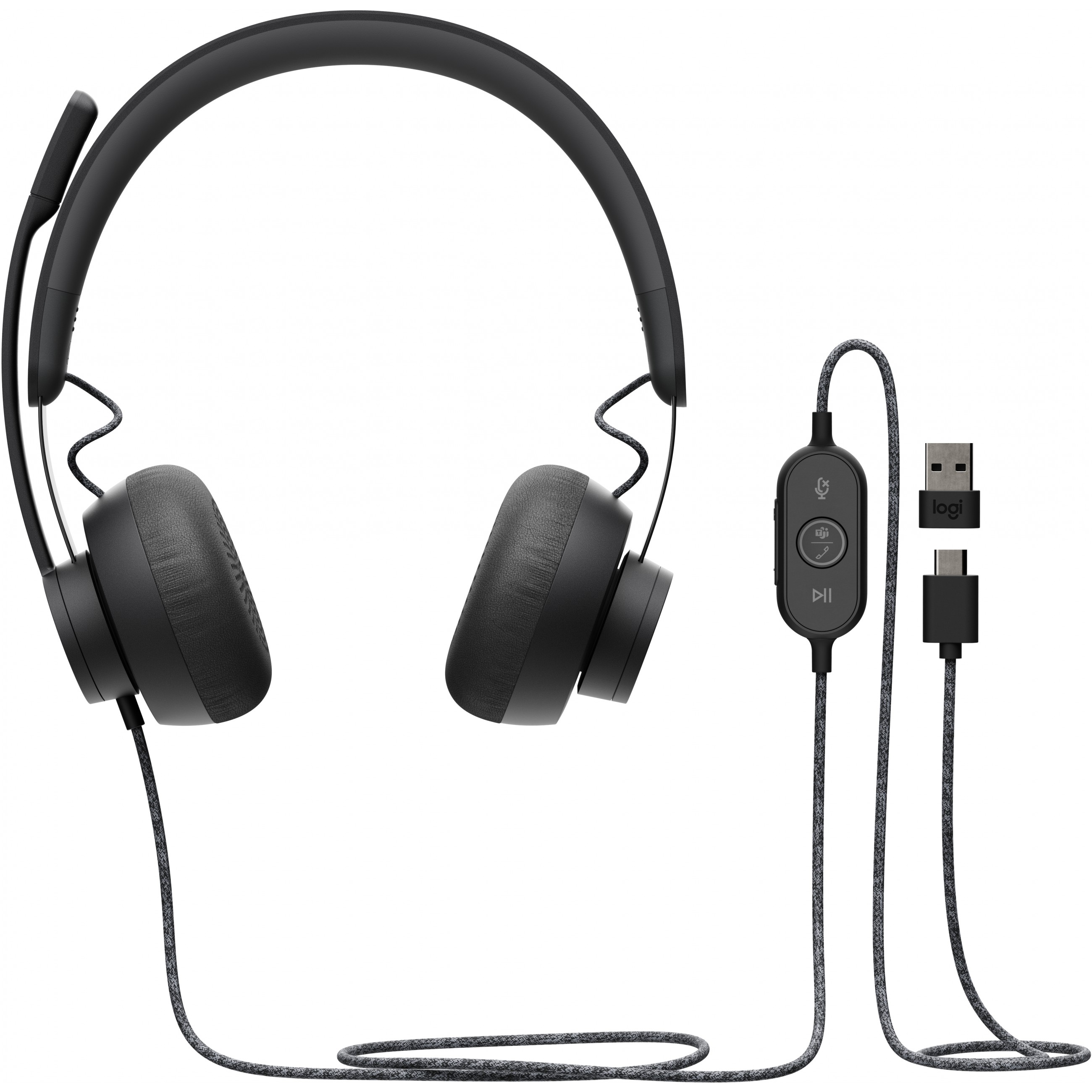 LOGITECH ZONE WIRED HEADSET FOR TEAMS - EMEA-3