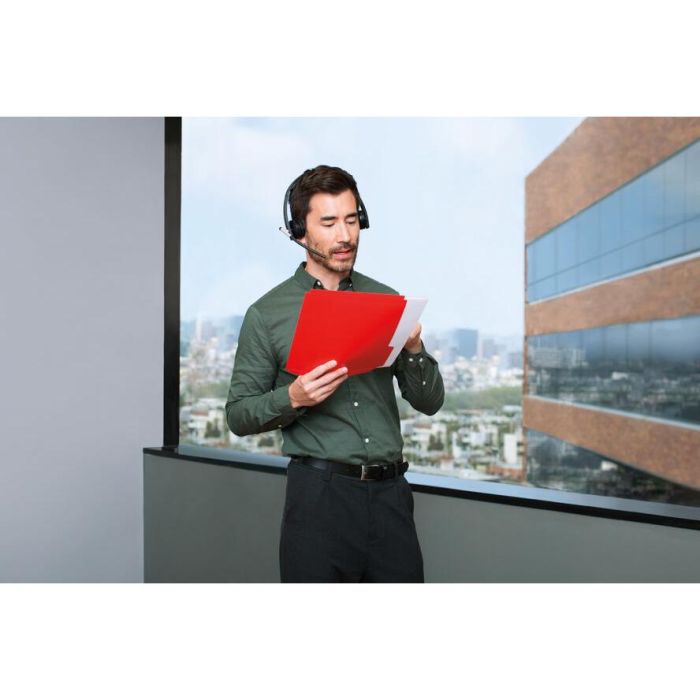 LOGITECH H820E Wireless Mono Headset - crna-3