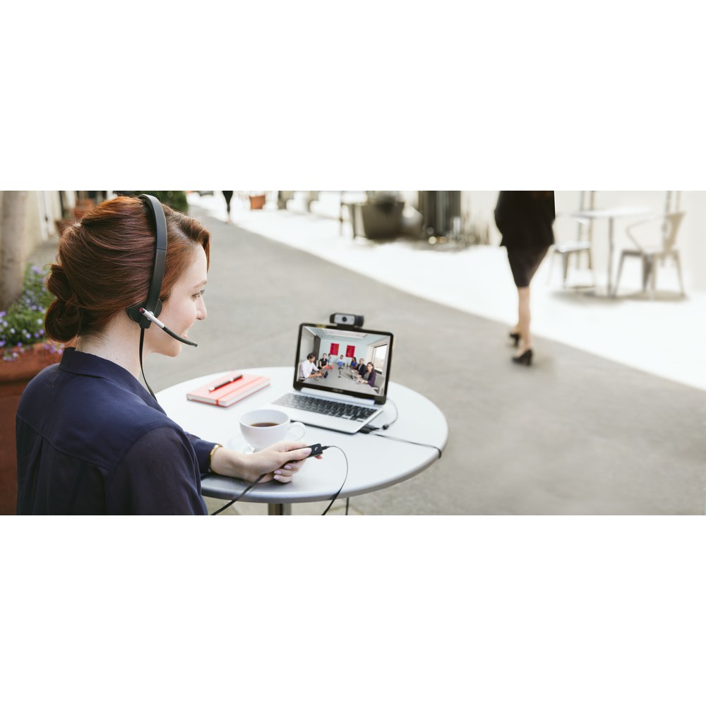 LOGITECH H820E Wireless Mono Headset - crna-16