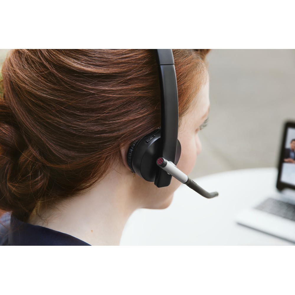LOGITECH H820E Wireless Mono Headset - crna-17