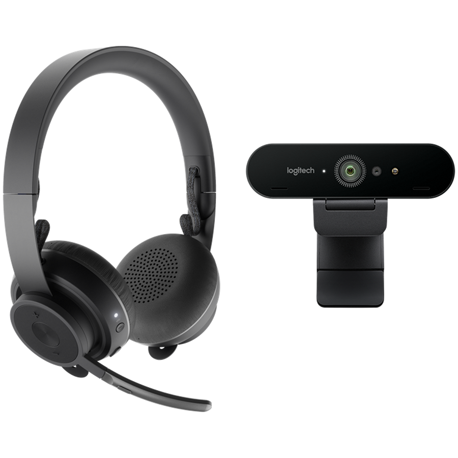 Kits za osobnu video suradnju LOGITECH PRO PERSONAL VIDEO COLLABORATION KIT (ZONE bežični + BRIO)-0