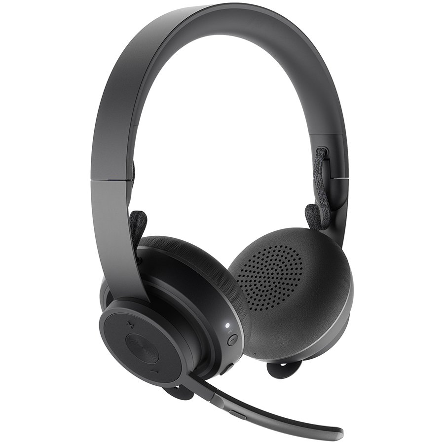 Slušalice LOGITECH Zone Wireless MS Teams - EMEA (Bluetooth, on-ear, Graphite)-0