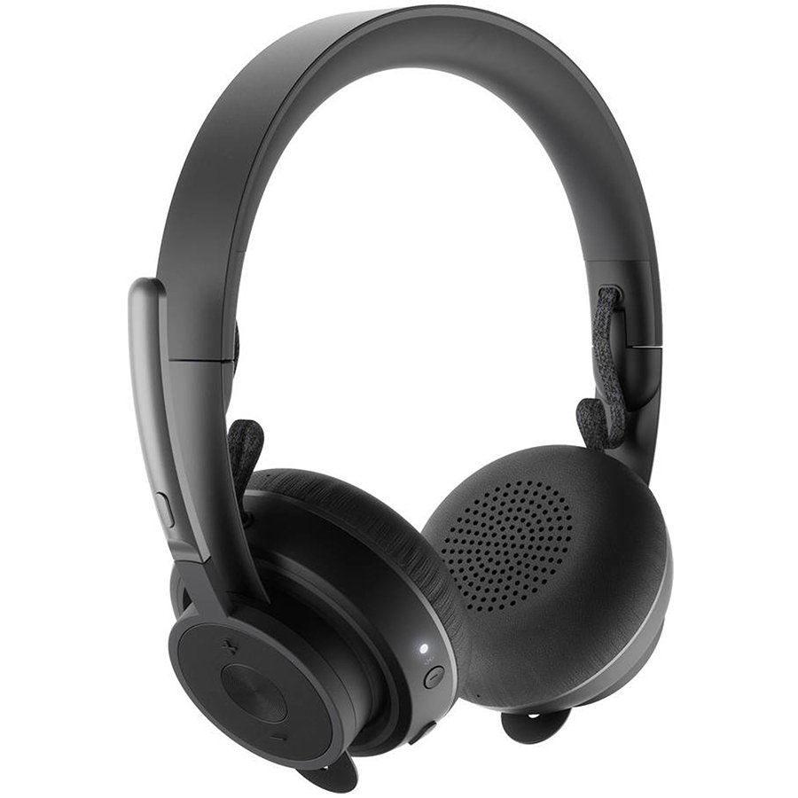 Slušalice LOGITECH Zone Wireless MS Teams - EMEA (Bluetooth, on-ear, Graphite)-1