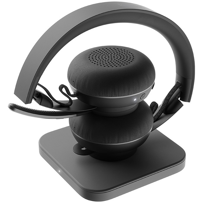 Slušalice LOGITECH Zone Wireless MS Teams - EMEA (Bluetooth, on-ear, Graphite)-12
