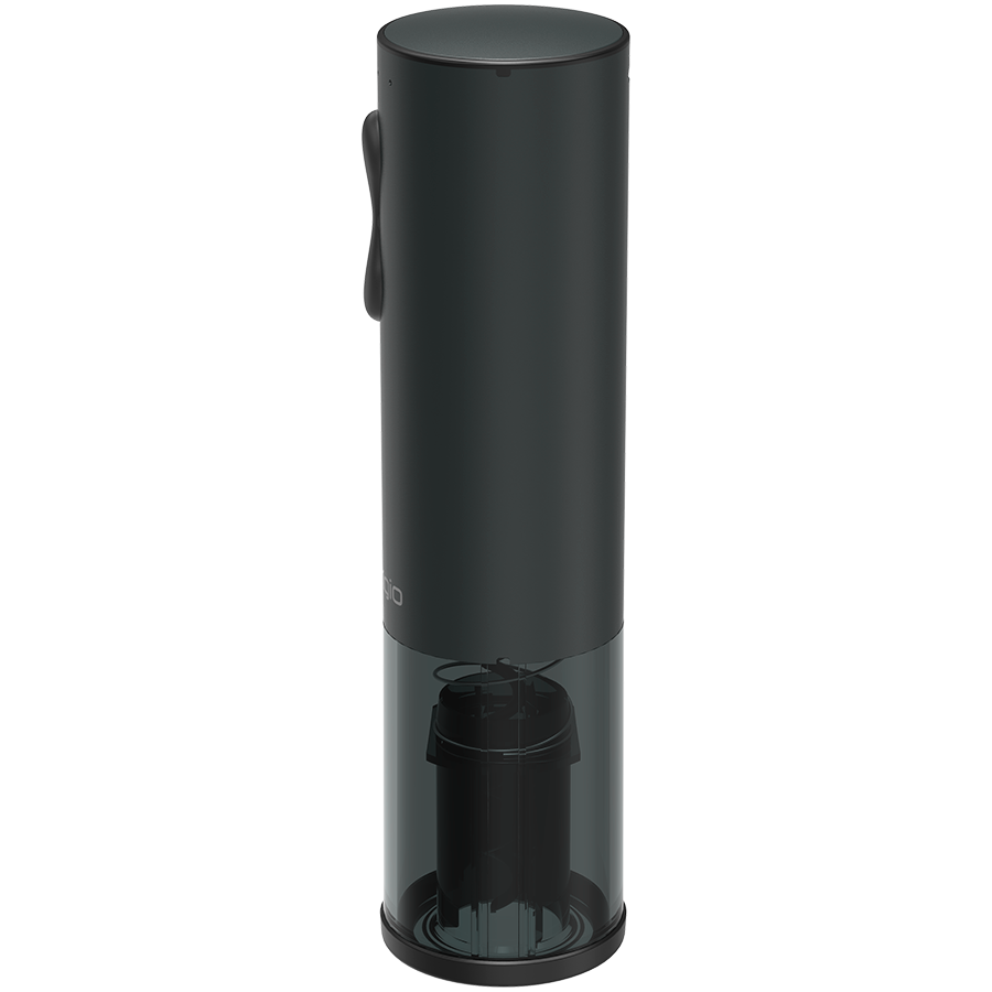 Bolsena, Electric wine opener with Prestigio Logo, aerator , vacuum preserver crna color-2