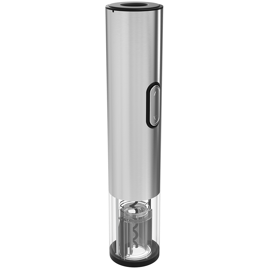 Prestigio Garda, smart wine opener, simple operation with 2 buttons, aerator, vacuum stopper preserver, foil cutter, opens up to 50 bottles wihout recharging, premium design, 500mAh battery, Dimension-2
