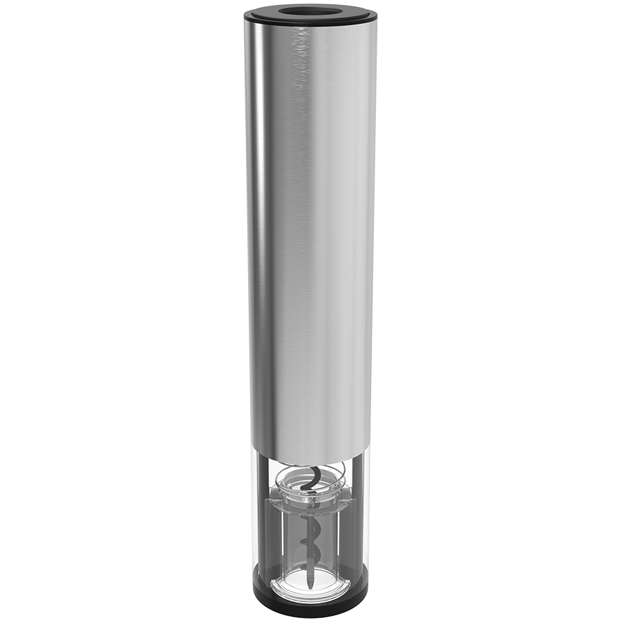Prestigio Garda, smart wine opener, simple operation with 2 buttons, aerator, vacuum stopper preserver, foil cutter, opens up to 50 bottles wihout recharging, premium design, 500mAh battery, Dimension-4