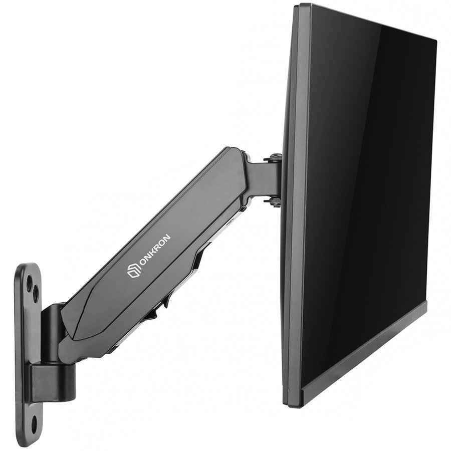 Nosač ONKRON TV Monitor Wall Mount Bracket (max 8 kg, VESA 75x75, 100x100 mm, 13"-34", nagib 35°, zakret 360°)-0