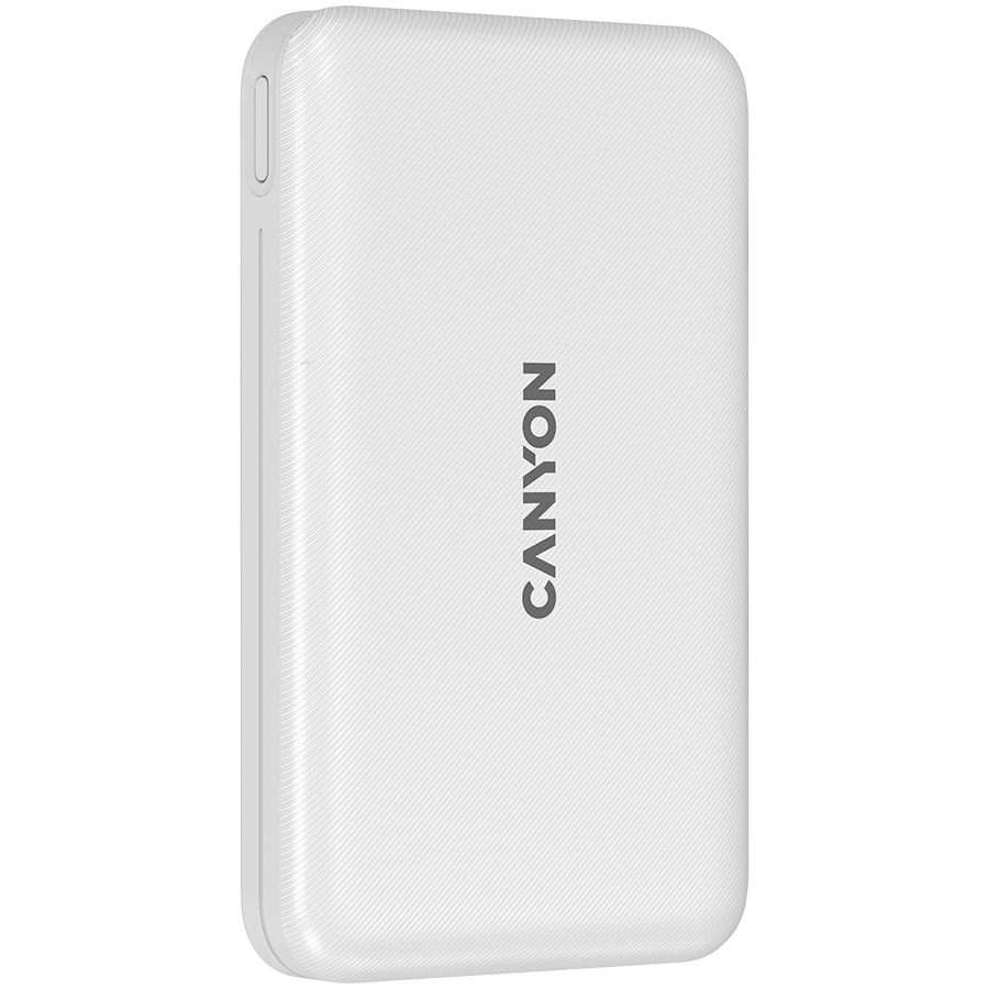 CANYON PB-1001 18W PD+QC 3.0+10W Magnet wireless charger powerbank10000mAh Li-poly battery,Lightning Input: DC5V/2A, 9V/2A Type c PD Input: DC5V/3A, 9V/2A, Type C PD output:5V/3A,9V/2.2A,12V/1.5AQC-2
