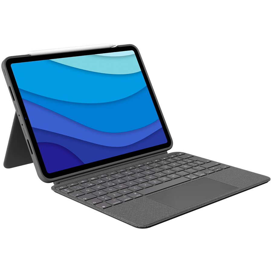 LOGITECH Combo Touch for iPad Air (4th generation) - GREY - UK - INTNL-0