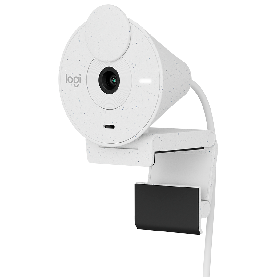 LOGITECH Brio 300 Full HD webcam - OFF-WHITE - USB-0