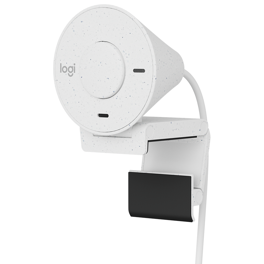LOGITECH Brio 300 Full HD webcam - OFF-WHITE - USB-1