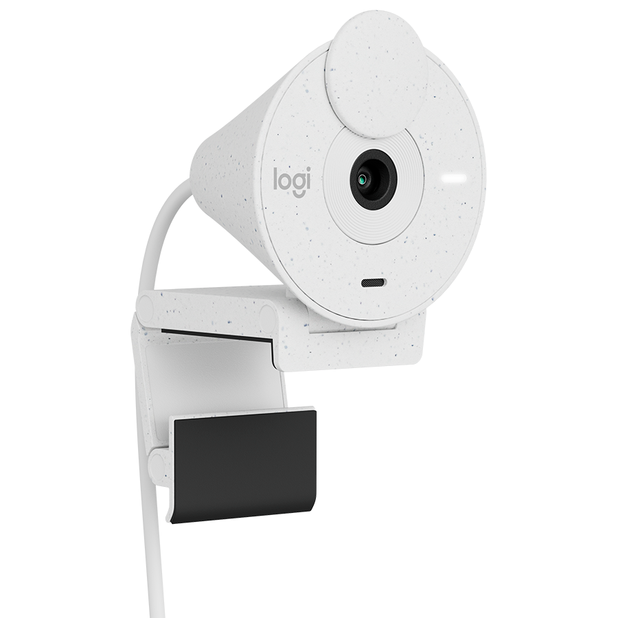 LOGITECH Brio 300 Full HD webcam - OFF-WHITE - USB-2