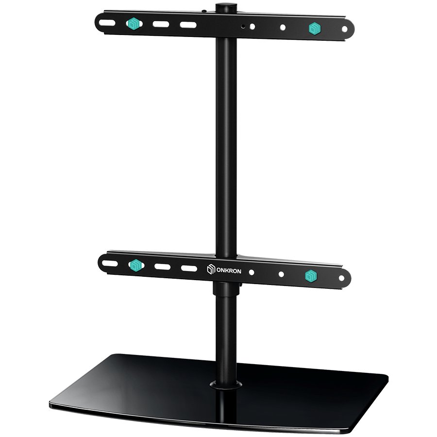 Stalak ONKRON Universal Swivel Table Top TV Stand (za TV 32" – 75", crna)-0