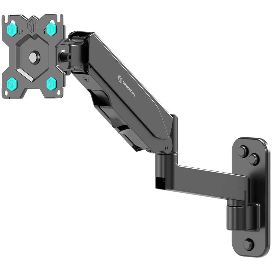Nosač za TV/monitor zidni ONKRON G150-B Full Motion Gas Spring (13”- 34”, do 8 kg, nagib -35° +35°, zakret 180°)-0