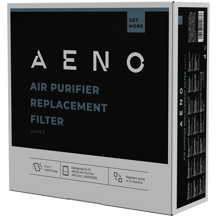 AENO Air Purifier AAP0003 filter H13, activated carbon granules, HEPA, ?195*60mm, NW 0.37Kg-1