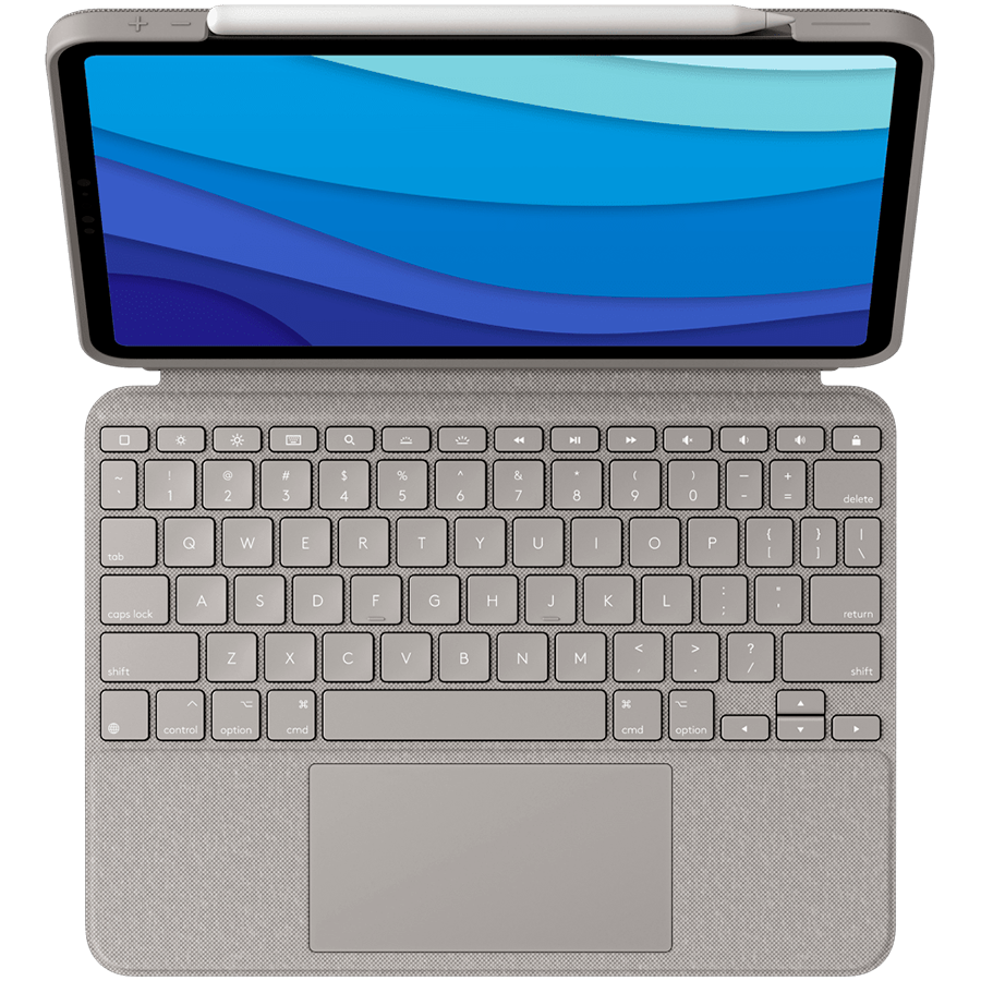 LOGITECH Combo Touch for iPad Pro 11-inch (1st, 2nd, and 3rd generation) - SAND - US - INTNL-1