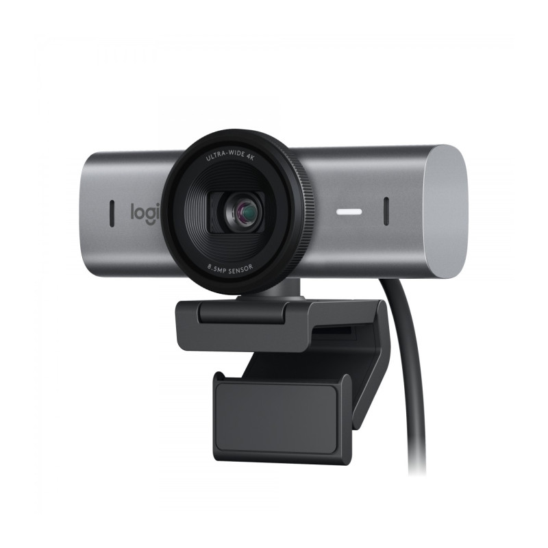 LOGITECH MX Brio 4K Ultra HD Webcam - GRAPHITE - 2.4GHZ - EMEA28-935 - B2C-18