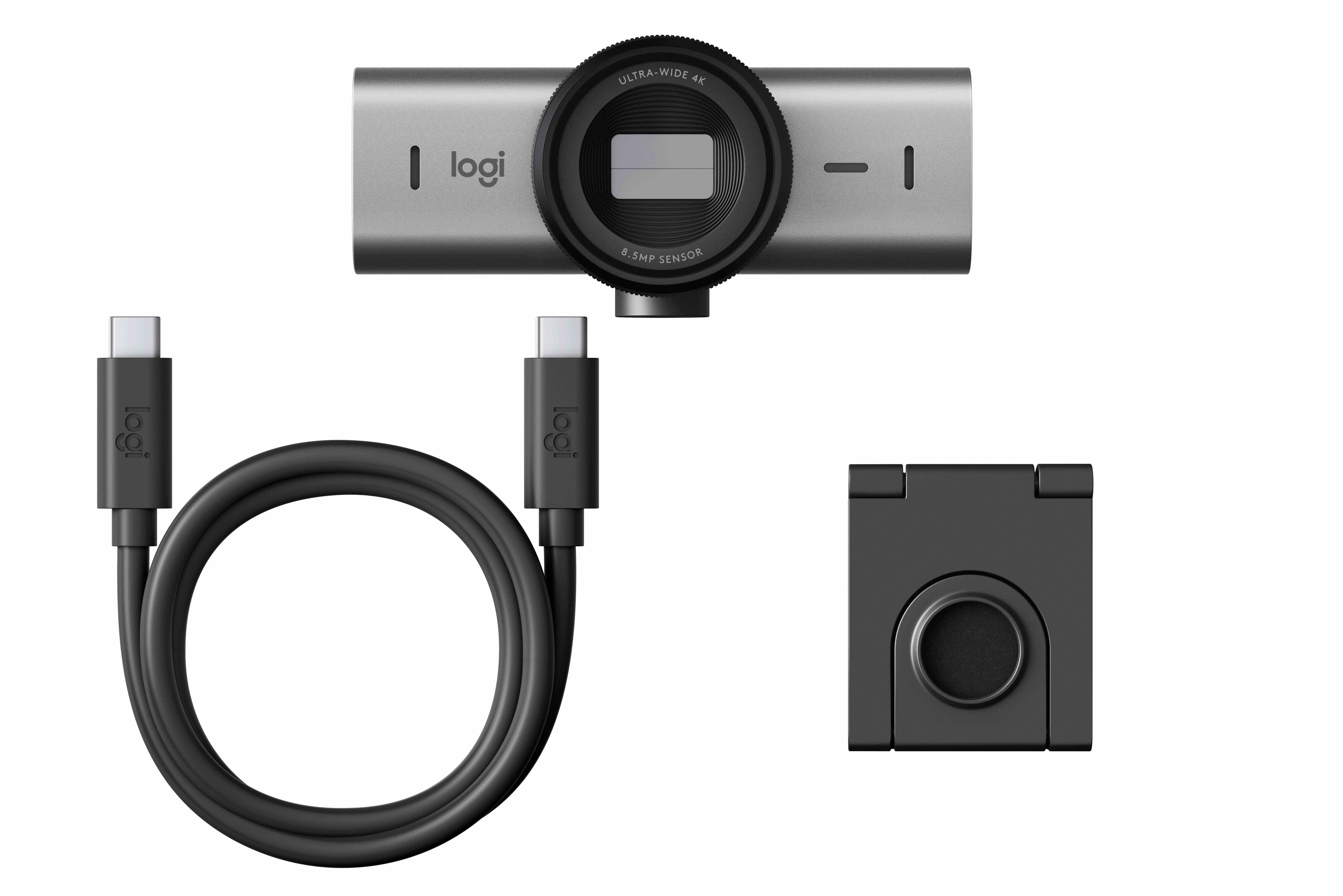 LOGITECH MX Brio 4K Ultra HD Webcam - GRAPHITE - 2.4GHZ - EMEA28-935 - B2C-7