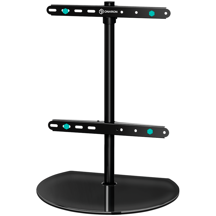 ONKRON Universal Swivel Table Top TV Stand for 32-65 TVs up to 35 kg crna-0