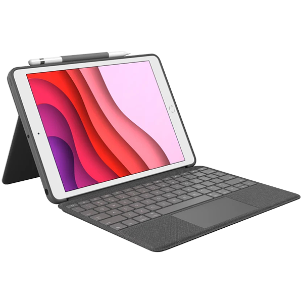 Tipkovnica Logitech Combo Touch za iPad (7., 8. i 9. generacija) - GRAPHITE-0