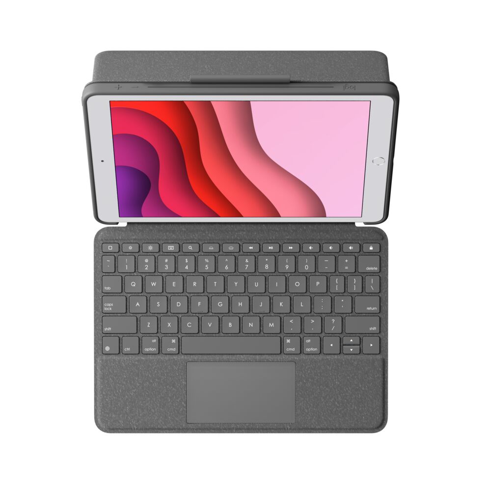 Tipkovnica Logitech Combo Touch za iPad (7., 8. i 9. generacija) - GRAPHITE-8