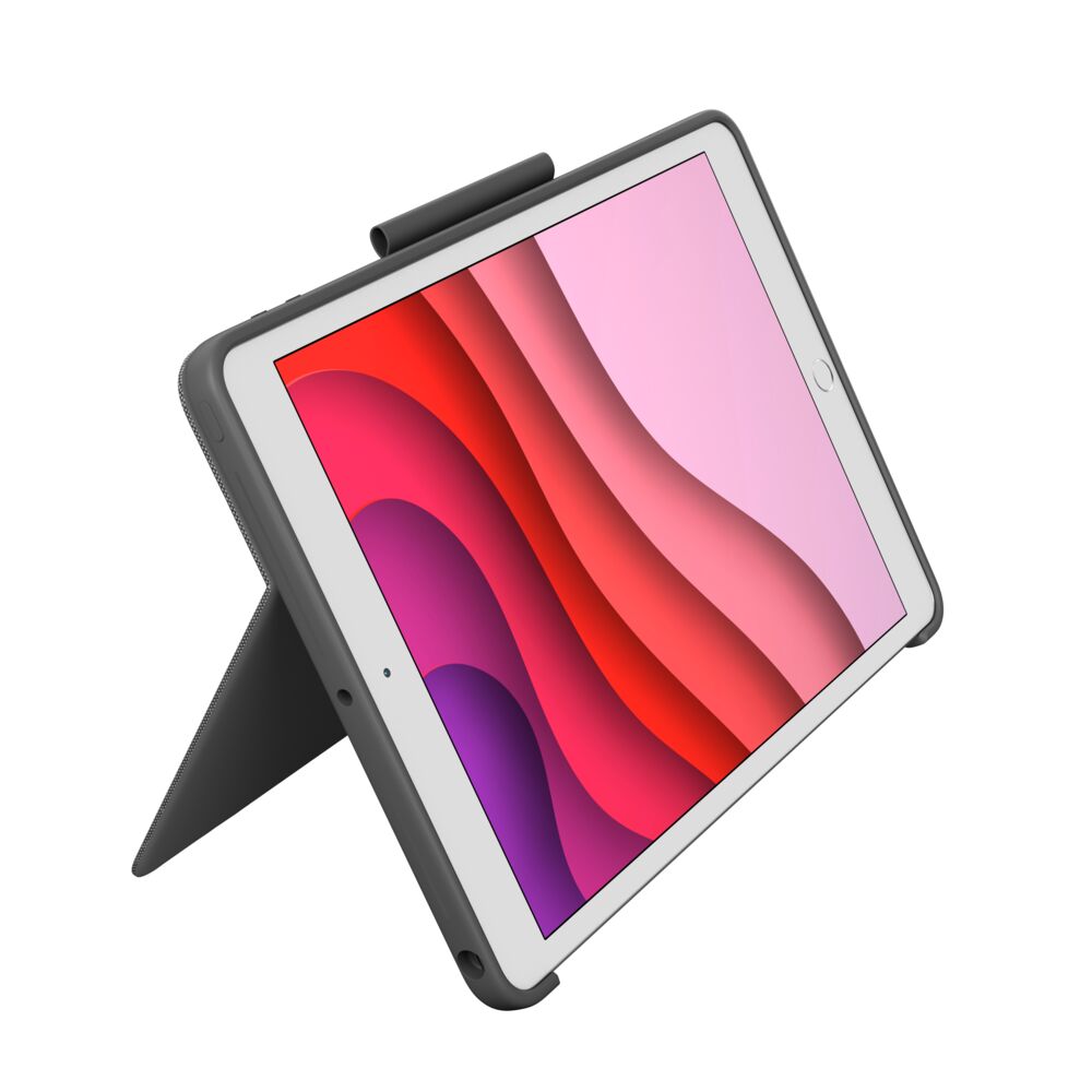 Tipkovnica Logitech Combo Touch za iPad (7., 8. i 9. generacija) - GRAPHITE-7