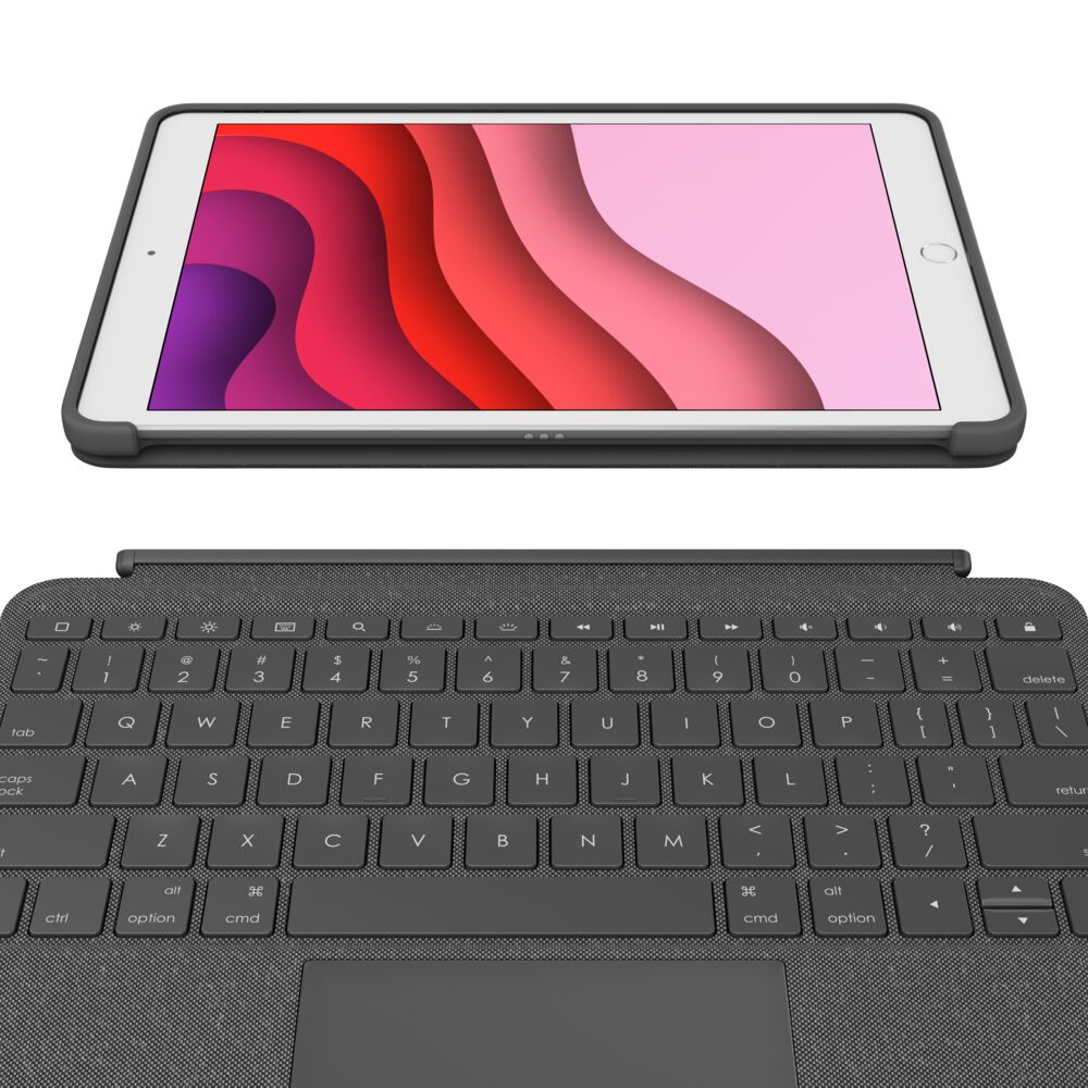 Tipkovnica Logitech Combo Touch za iPad (7., 8. i 9. generacija) - GRAPHITE-6