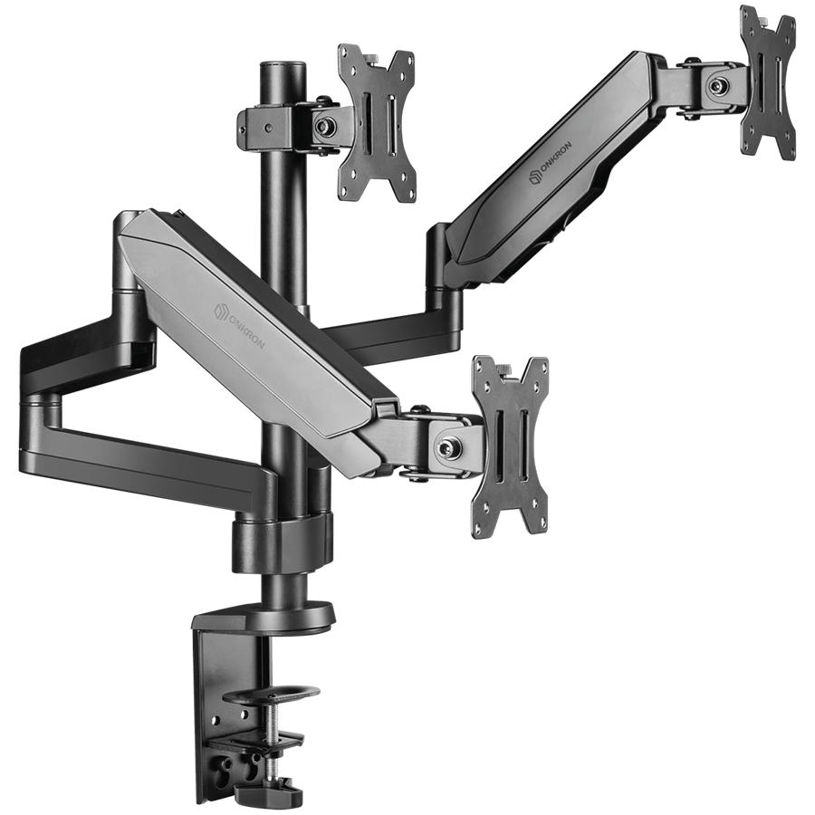 Stalak ONKRON Triple Monitor Desk Mount Stand (13" – 32", do 8 kg)-0