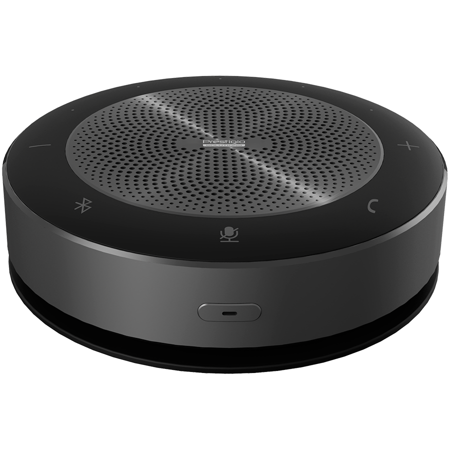 Konferencijski zvučnik PRESTIGIO SOLUTIONS Alpha (5w, 6 mikrofona, bluetooth, sivi)-0