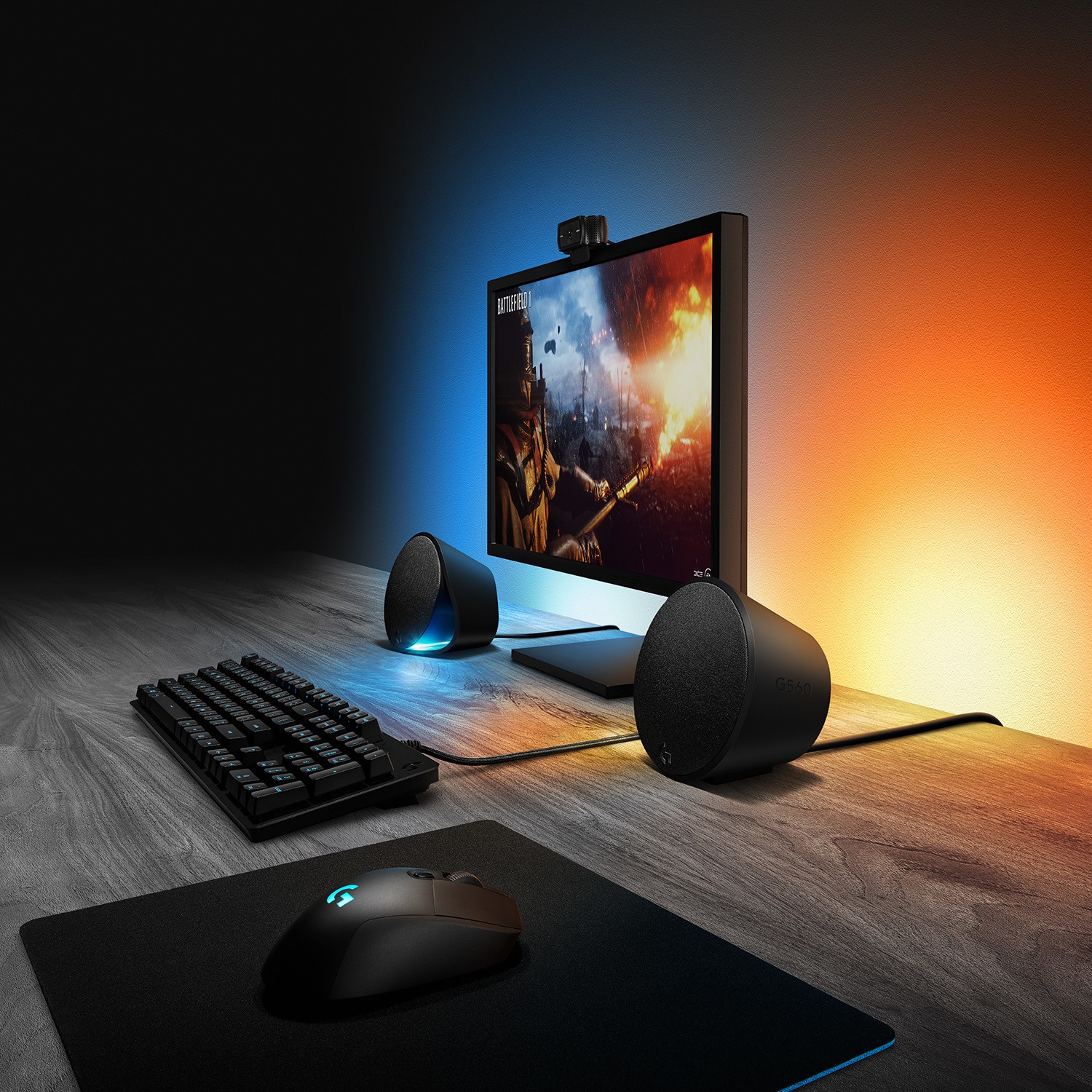 Zvučnici LOGITECH G560 LIGHTSYNC za PC gaming - USB - EMEA-34