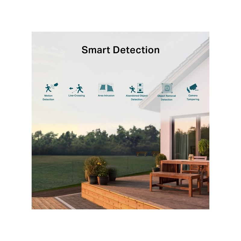 Vanjska mrežna kamera TP-LINK 3MP Outdoor Bullet Network Camera (H.265+/H.265/H.264+/H.264, 1/2.8'' Progressive Scan CMOS, PoE/12V DC)-5