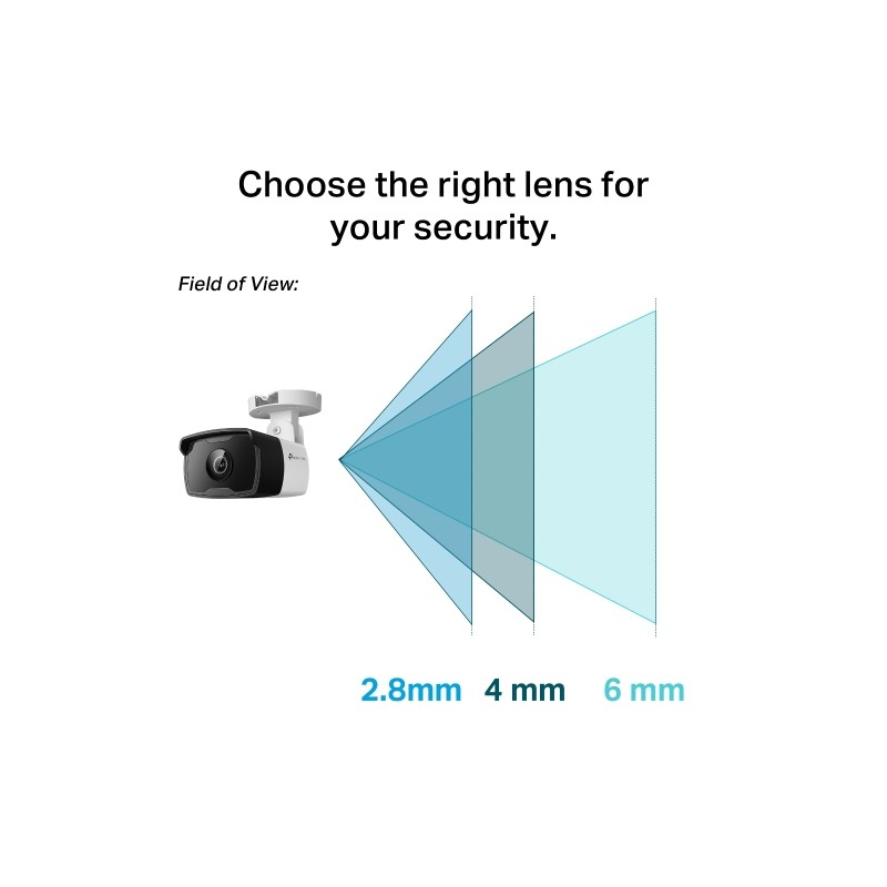 Vanjska mrežna kamera TP-LINK 3MP Outdoor Bullet Network Camera (H.265+/H.265/H.264+/H.264, 1/2.8'' Progressive Scan CMOS, PoE/12V DC)-1