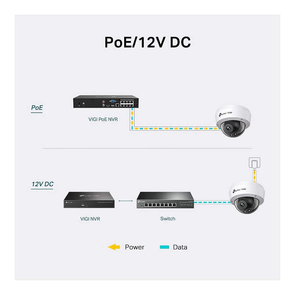 IP Kamera TP-LINK Купольная камера 4 Мп s IR podsvjetljenjem, 2.8mm-10