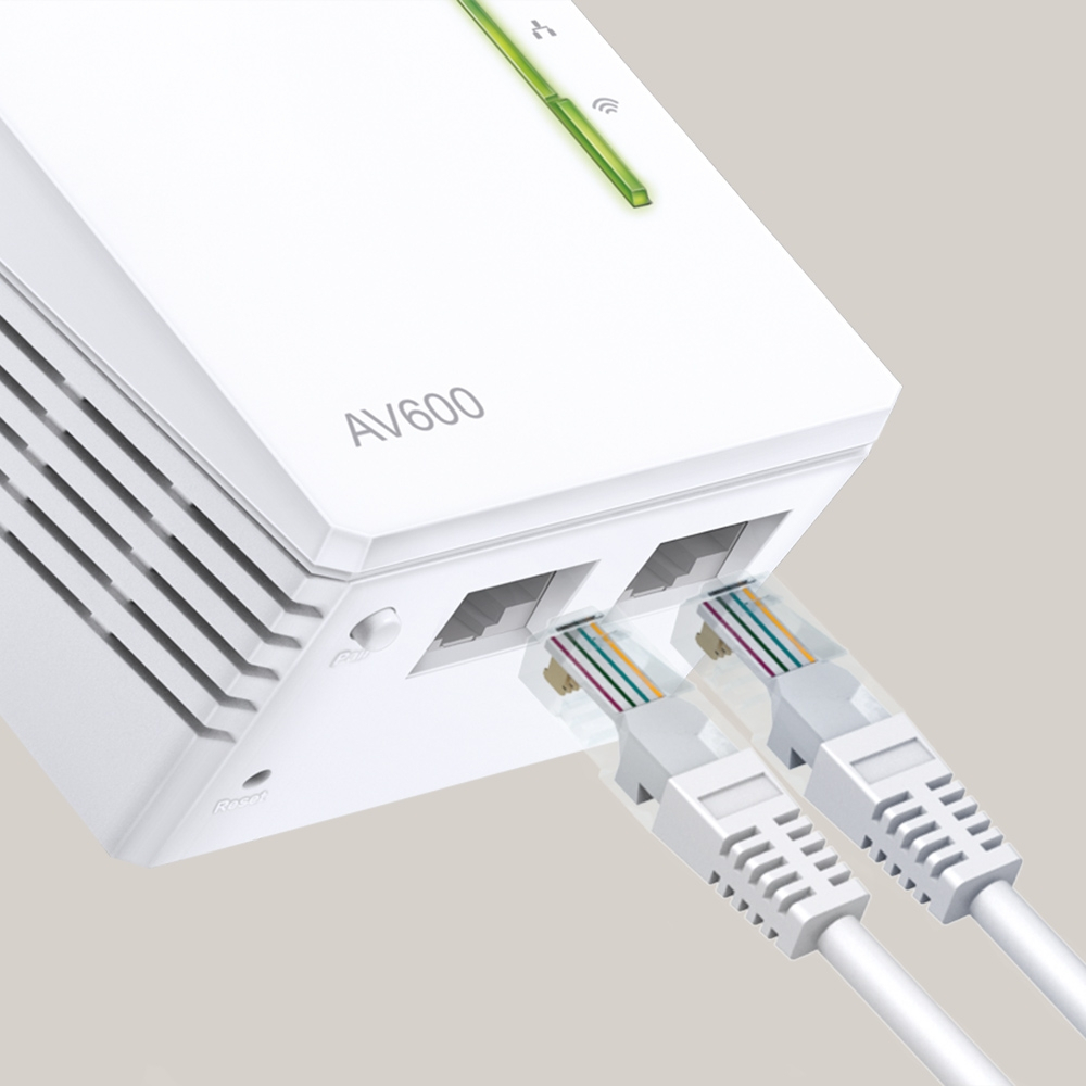 AV500 2-port Powerline WiFi Extender 3-pack KIT, including 2 TL-WPA4220 and 1 TL-PA4010, 500Mbps Powerline datarate, 300Mbps wireleses N,Plug and Play, 2 fast ethernet ports, WiFi Clone, Support Mul-4