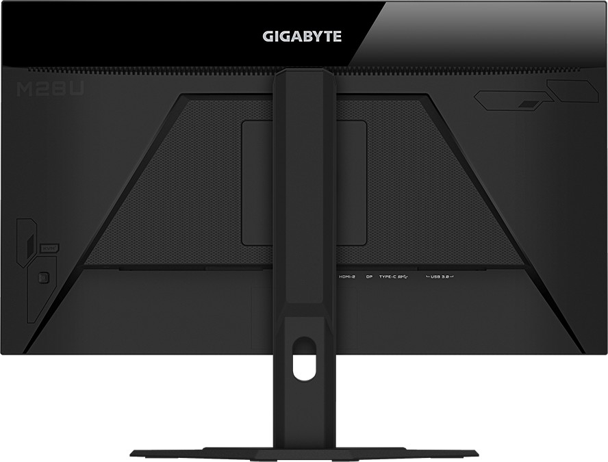 GIGABYTE GAMING KVM Monitor 28", IPS, UHD 3840x2160@144Hz, AMD FreeSync Premium Pro, 1ms (GTG), 2xHDMI 2.0, 1xDP 1.2, 3xUSB 3.0, 1xUSB-C, Audio, Height Adjustment-6