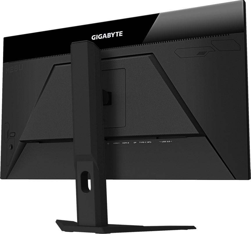GIGABYTE GAMING KVM Monitor 28", IPS, UHD 3840x2160@144Hz, AMD FreeSync Premium Pro, 1ms (GTG), 2xHDMI 2.0, 1xDP 1.2, 3xUSB 3.0, 1xUSB-C, Audio, Height Adjustment-7