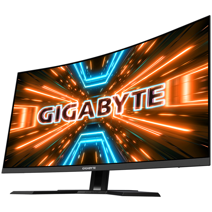 Monitor GIGABYTE M32QC-EK KVM (31.5" VA, 165Hz, 2560x1440 QHD, gaming crni)-1