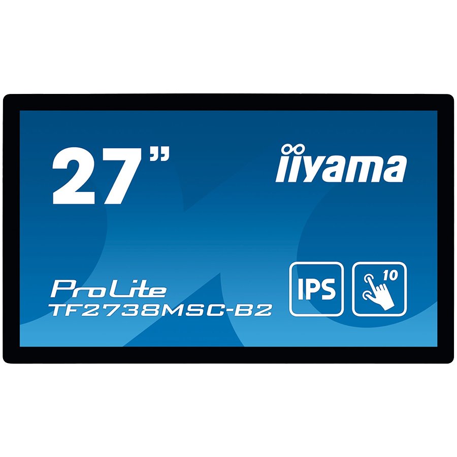Monitor s dodirnim zaslonom IIYAMA ProLite TF2738MSC-B2 (68.6 cm, 27", 1920 x 1080 Full HD)