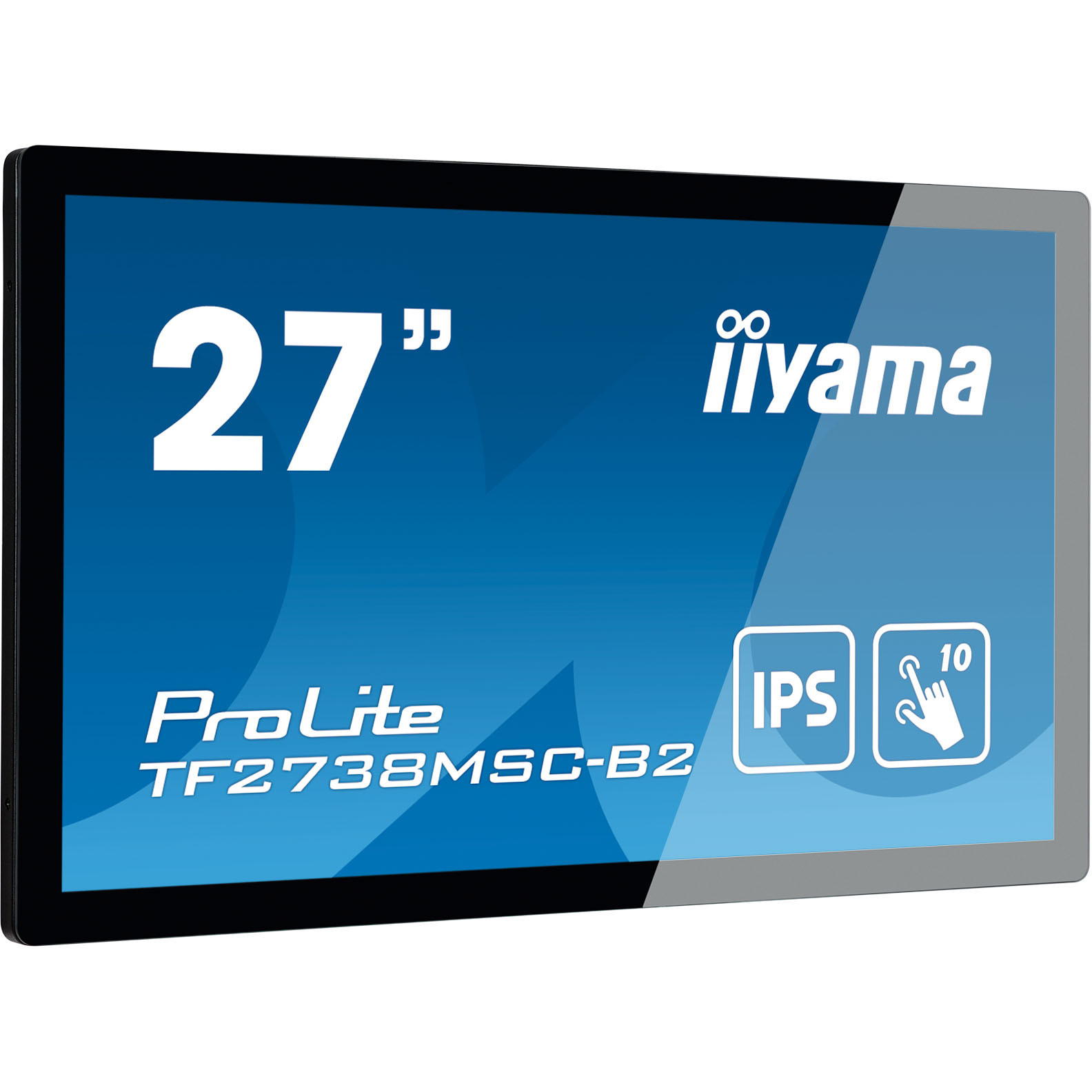 Monitor s dodirnim zaslonom IIYAMA ProLite TF2738MSC-B2 (68.6 cm, 27", 1920 x 1080 Full HD)-1