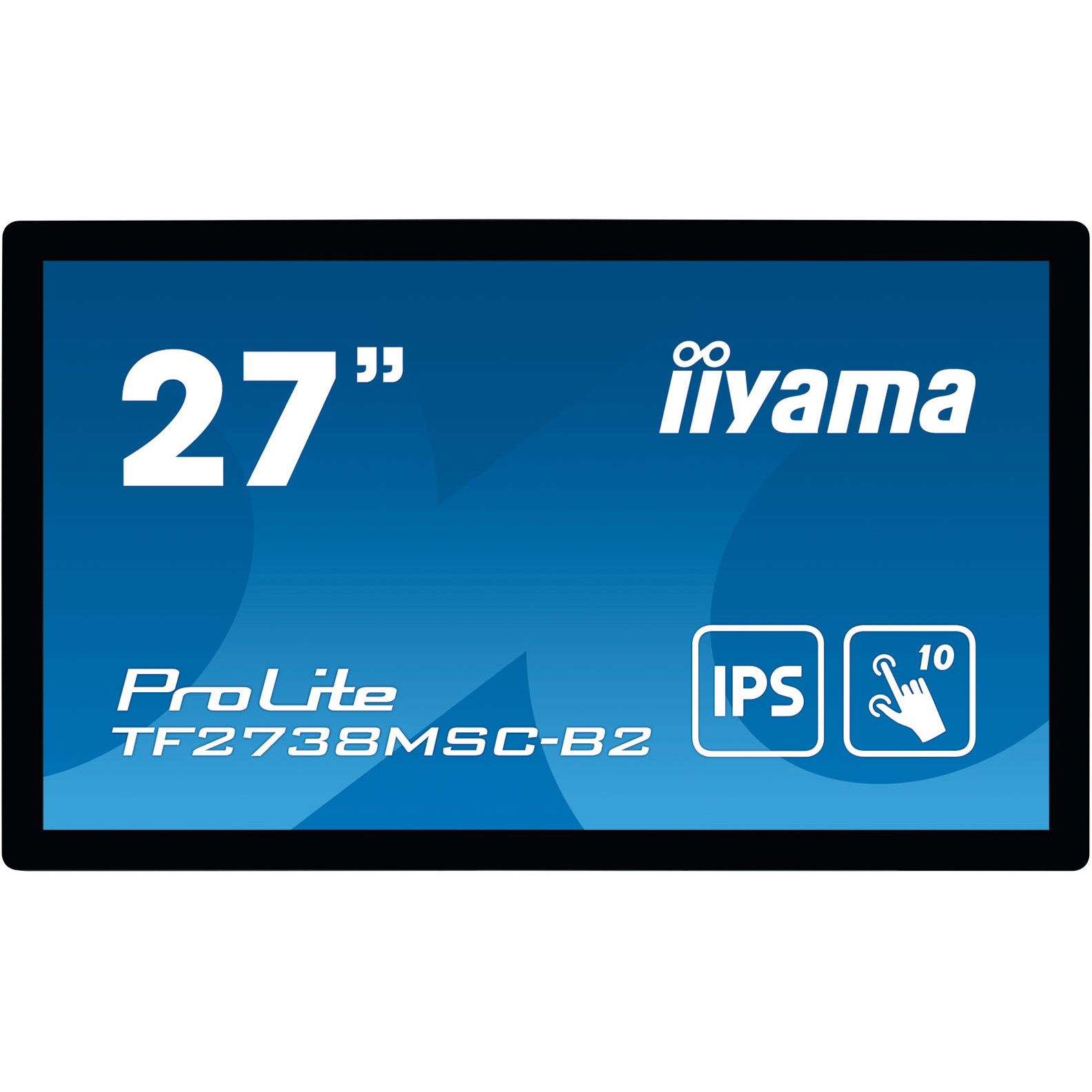 Monitor s dodirnim zaslonom IIYAMA ProLite TF2738MSC-B2 (68.6 cm, 27", 1920 x 1080 Full HD)-2