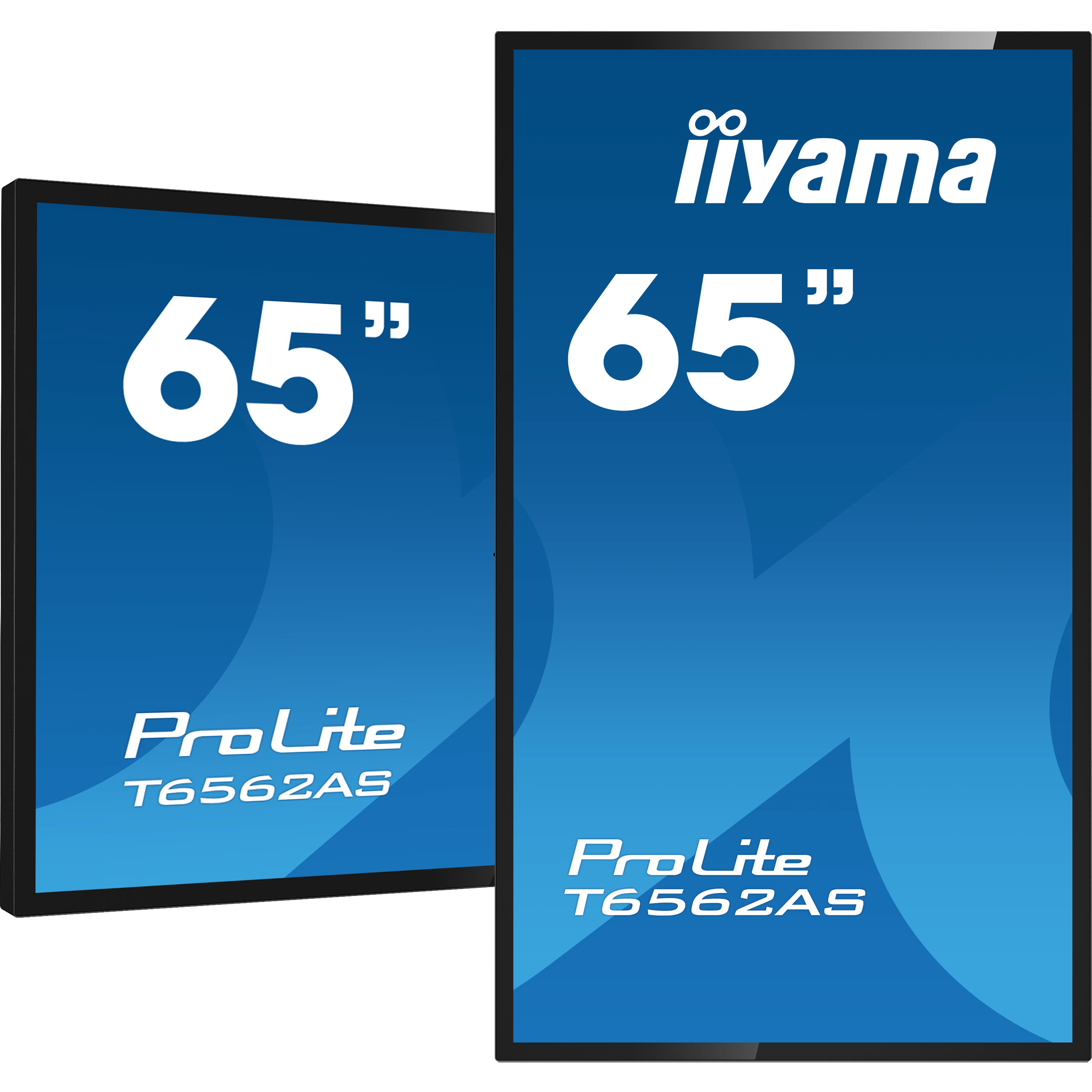 IIYAMA Monitor 65" All-In-One Interactive Display with Android OS, Bonded Projective Capacitive 20-Points Touch Screen, 3840x2160, 4K UHD IPS panel, AntiGlare Coated Glass, Speakers, HDMI(3x), 400cd/m-0
