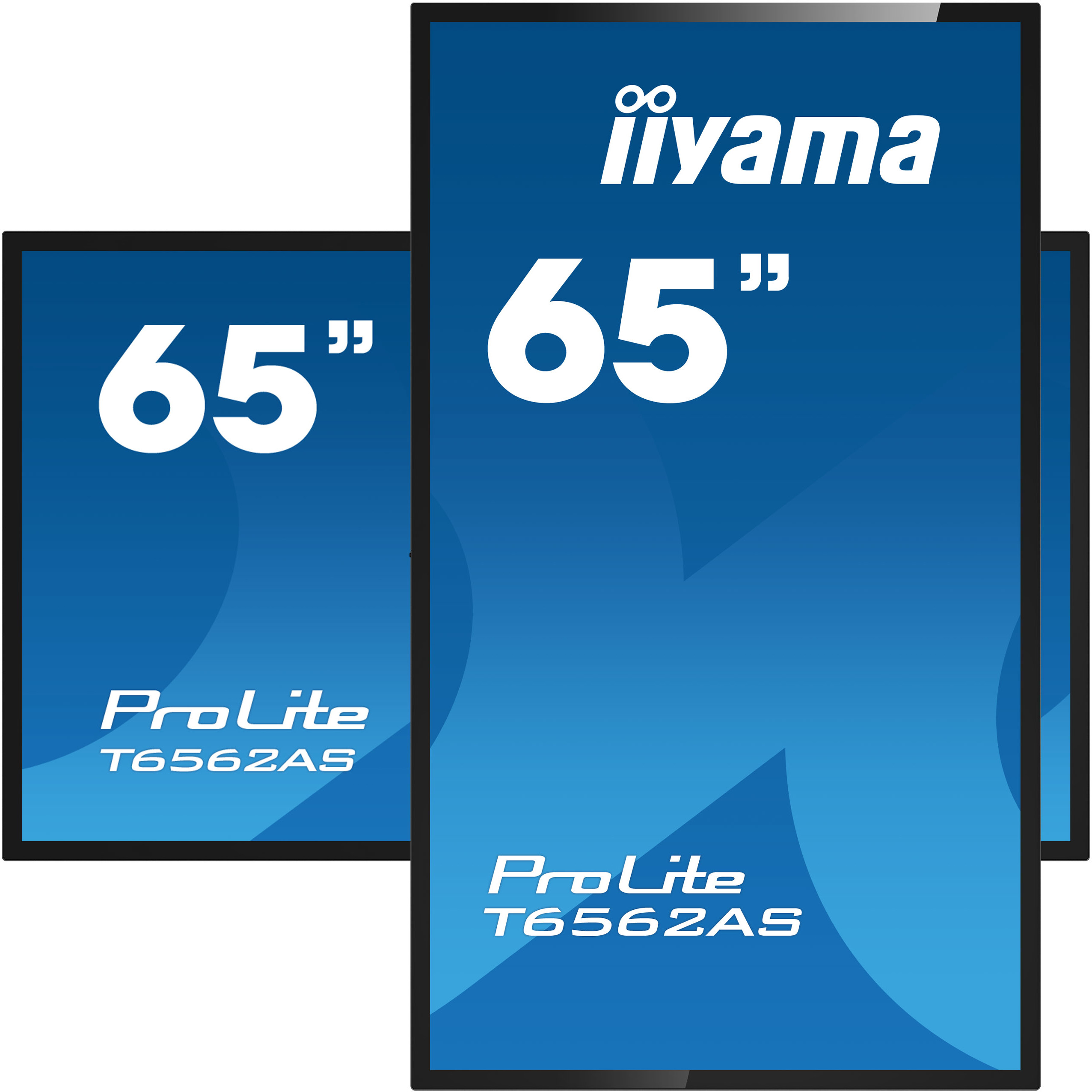 IIYAMA Monitor 65" All-In-One Interactive Display with Android OS, Bonded Projective Capacitive 20-Points Touch Screen, 3840x2160, 4K UHD IPS panel, AntiGlare Coated Glass, Speakers, HDMI(3x), 400cd/m-3