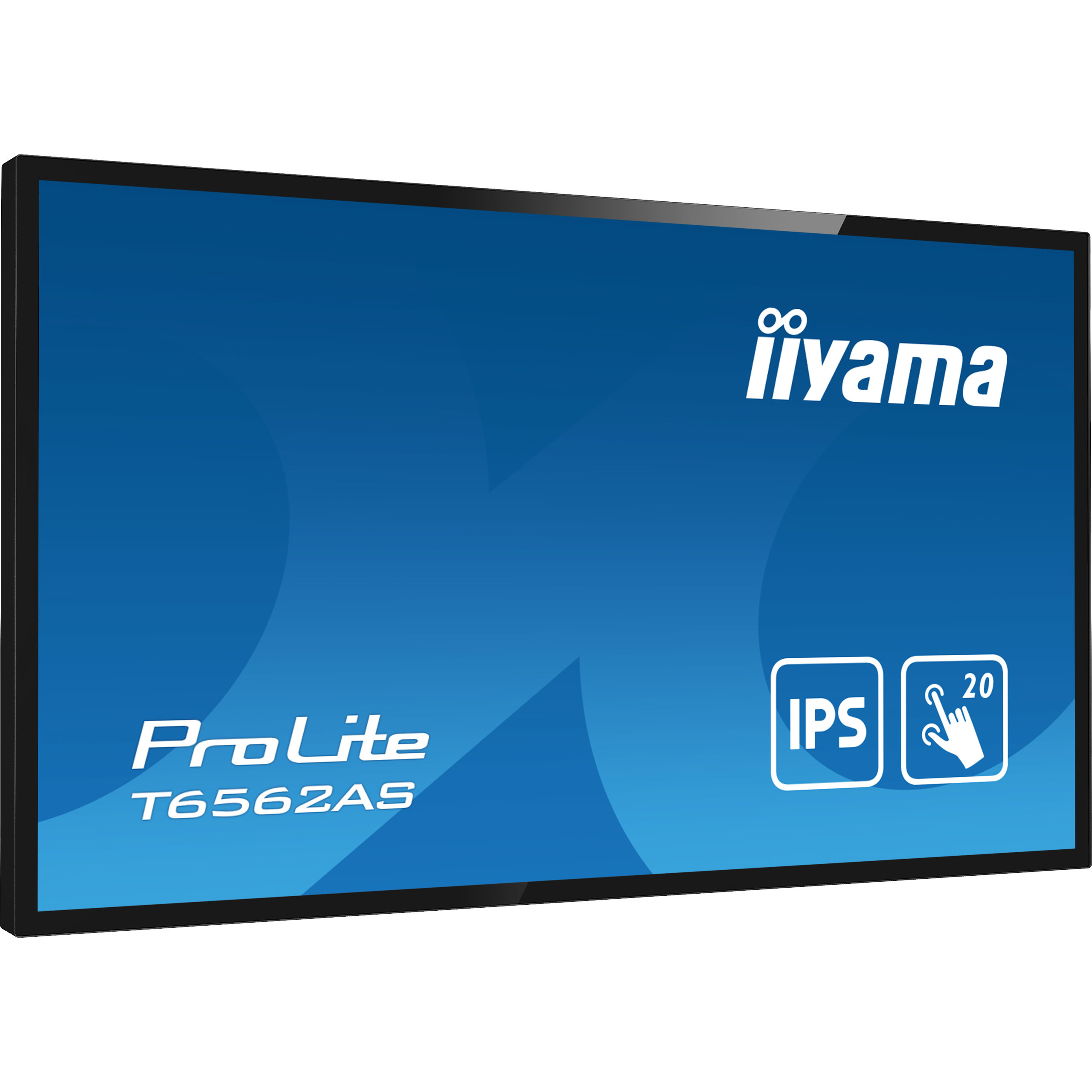 IIYAMA Monitor 65" All-In-One Interactive Display with Android OS, Bonded Projective Capacitive 20-Points Touch Screen, 3840x2160, 4K UHD IPS panel, AntiGlare Coated Glass, Speakers, HDMI(3x), 400cd/m-4