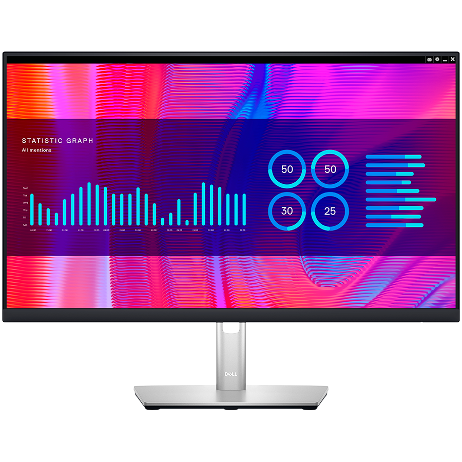 Monitor DELL Professional P2423DE 24in (2560x1440, QHD, IPS, 10001, 8ms/5ms, 178/178, 2x DP, HDMI, Type-C, 4x USB 3.2, RJ-45) - KORIŠTENI jamstvo 6 mjeseci-0